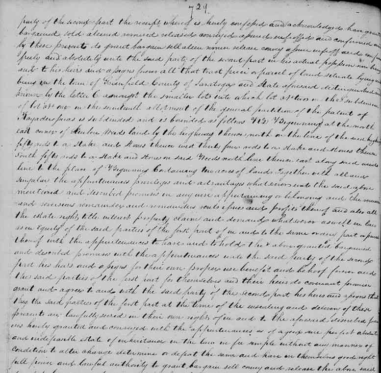 Maria Wood - 1828 Sale of Property (continued)