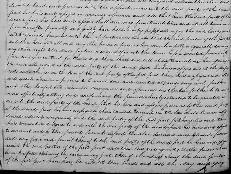 Maria Wood - 1828 Sale of Property (continued)