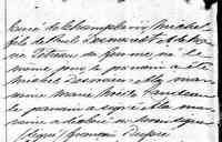 Louis-Michel DESMARAIS dit MARET - 1684 Baptism. Champlain, De-la-Visitation, Québec.