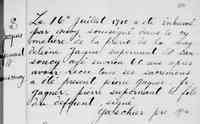 Jacques SURPRENANT dit SANSOUCY - 1710 Death. Notre-Dame-de-LaPrairie de-la-Madeleine, PQ.