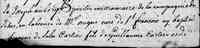 François-De-Sales CARTIER - 1725 Baptism. St-Francois-Du-Lac, Yamaska, PQ.