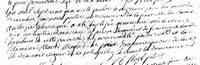 Geneviève DUGUAY dite LAFRANCHISE - 1744 Baptism. St Antoine, Tilly, Lotbiniere, Quebec