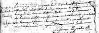 Antoine BOUTON - 1758 Death. Immaculee Conseption. Trois Rivieres, Quebec.
