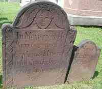Rebecca BLANCHARD - City Burial Ground (Grove Street Cemetery) New Haven, New Haven, Connecticut - Maple Ave., Lot 32 -- In Memory of Mrs. Rebecca Minot wife of Capt Ja