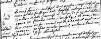 François LEBLANC - 1797 Death. LAcadie, Ste-Marguerite de-Blairfindie, St-Jean, PQ.