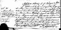 Marie-Anne ROBERT - 1804 Death. Longueuil, Chambly, Quebec