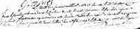 Geneviève DUGUAY dite LAFRANCHISE - 1810 Death. St-Pierre-de-Sorel, Richelieu, Quebec.