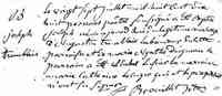 Joseph TREMBLAY - 1818 Baptism. St-Philippe, Laprairie, Québec.