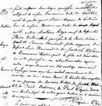 Antoine-Salois CAYA - 1821 Marriage. Saint-Francois-Du-Lac, Quebec.