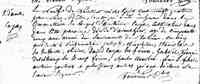 Antoine-Salois CAYA - 1824 Death. Baie Du Febvre, Quebec.  Décès: 7 FEB 1824, Baie-du-Febvre, Yamaska, QC Sépulture: 9 FEB 1824, Baie-du-Febvre, Yamaska, QC Dcd: 52 ans
