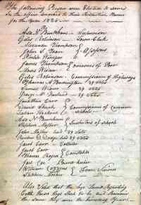 Asa Norman BURNHAM - 1824, Springport, NY - Town Officers Source: Unknown