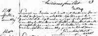 Apolline TREMBLAY - 1831 Baptism. St-Cyprien, Napierville, Quebec