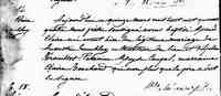 Marie-Claire TREMBLAY - 1844 Baptism. St-Jacques-le-Mineur, LaPrairie, Quebec.