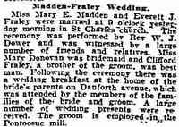 Everett John FRALEY - July 7, 1910