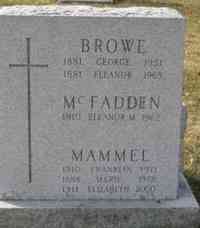 Elizabeth BROWE - Thanks to Cindy Maryrest Cemetery Mahwah Bergen County New Jersey, USA