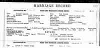 Mae Alice KORCH - Marriage Certificate - 1927 - Cleveland, Ohio - Thanks to Karyn from Ohio