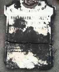 Shadrack M ABBEY - Grave