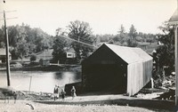 Abbot, Maine, USA - Covered Bridge, Abbot, Maine