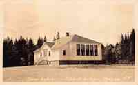 Abbot, Maine, USA - New School, Abbot Village, Maine