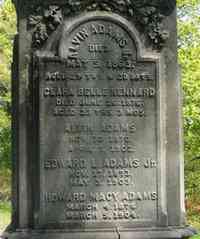 Alvin ADAMS - Grave