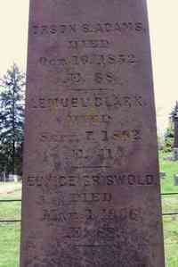 Orson Smith ADAMS - Grave