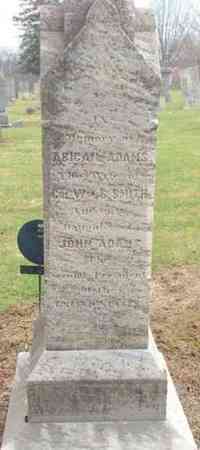 Abigail ADAMS - Grave