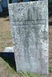 Charles ADAMS - Grave  Inscription: Charles Adams  died Nov 21 1863  aged 73
