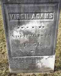 Virgil ADAMS - Grave
