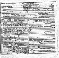 Joseph John AGACKI - Death Certificate - 1938 - Cleveland, Ohio