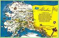 Alaska, USA - Map of Alaska
