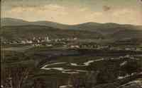 Albany, Vermont, USA - Birdseye View
