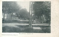 Albany, Vermont, USA - Main Street, 1907
