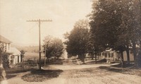 Albany, Vermont, USA - Main Street, Albany, Vt. 1915