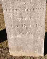 Clydon ALDERMAN - Grave