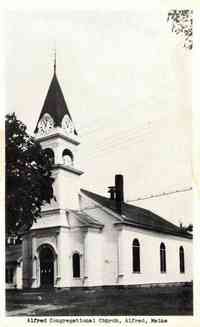 Alfred, Maine, USA - Alfred Congregational Church