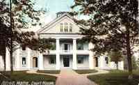 Alfred, Maine, USA - Alfred, Maine, USA - Alfred, Maine. Court House.