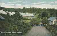 Alfred, Maine, USA - Alfred, Maine, View of Railroad