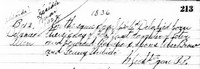 Delaide (Adelaide) ALLAIN - Baptism