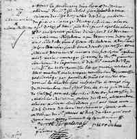 Étienne ALLAIRE - 1705 marriage