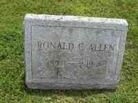 Ronald Converse ALLEN - Pittsfield Cemetery, Pittsfield, Massachusetts