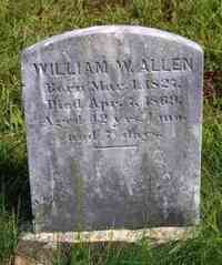 William W. ALLEN - Grave