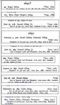Samuel ALLING - New Haven, Connecticut - First Church of Christ Title Historical catalogue of the members of the First Church of Christ in New Haven, Connecticut (
