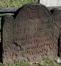 Abigail ALLING - Grave