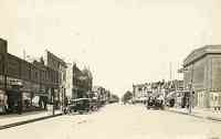 Alma, Michigan, USA - Superior Street looking West