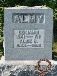 Benjamin Sanford ALMY - Grave