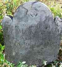Mary ALMY - Grave