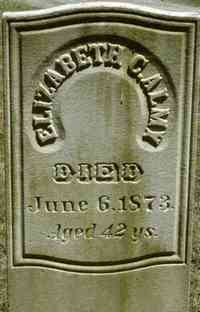 Elizabeth ALMY - Grave