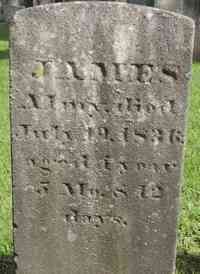 James ALMY - Grave