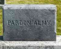 Pardon ALMY - Grave