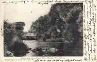 Alna, Maine, USA - Greetings from Head Tide, Maine. The Bridge., 1905